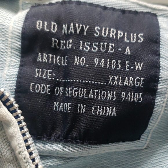 Light Blue Distressed Zip-Up Hoodie - Picture 2 of 6